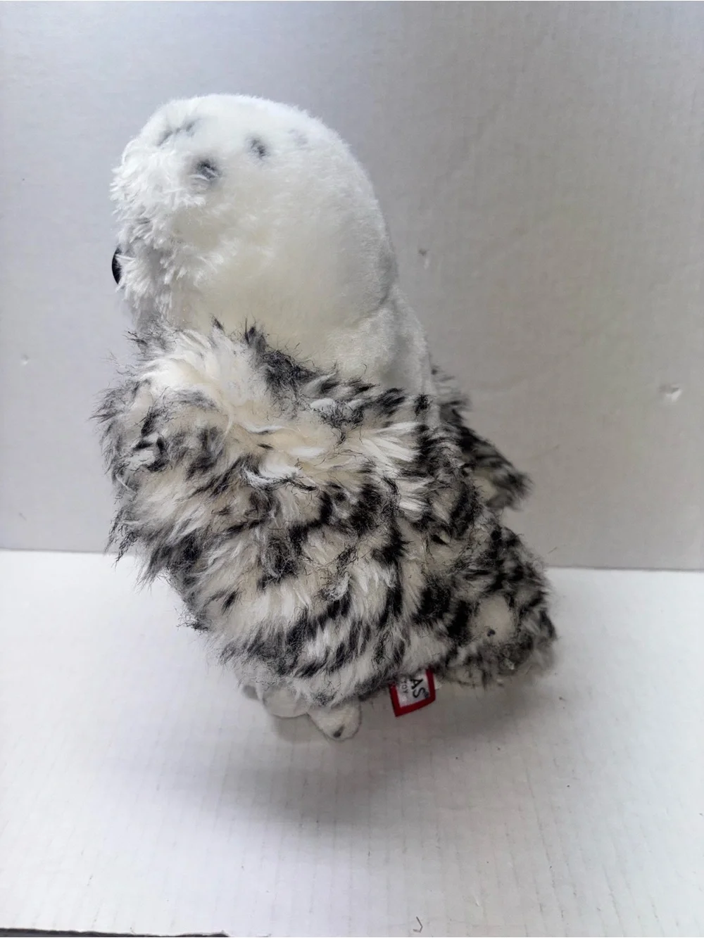 Douglas Plush Snowy Owl Stuffed Animal - White